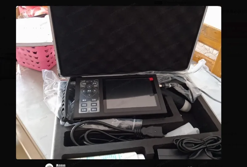 

Veterinary B-Scan Ultrasound Scanner, Pregnancy Test Machine for Pets & Farm Animals, for Pig Sheep Dog Cat Diagnosis