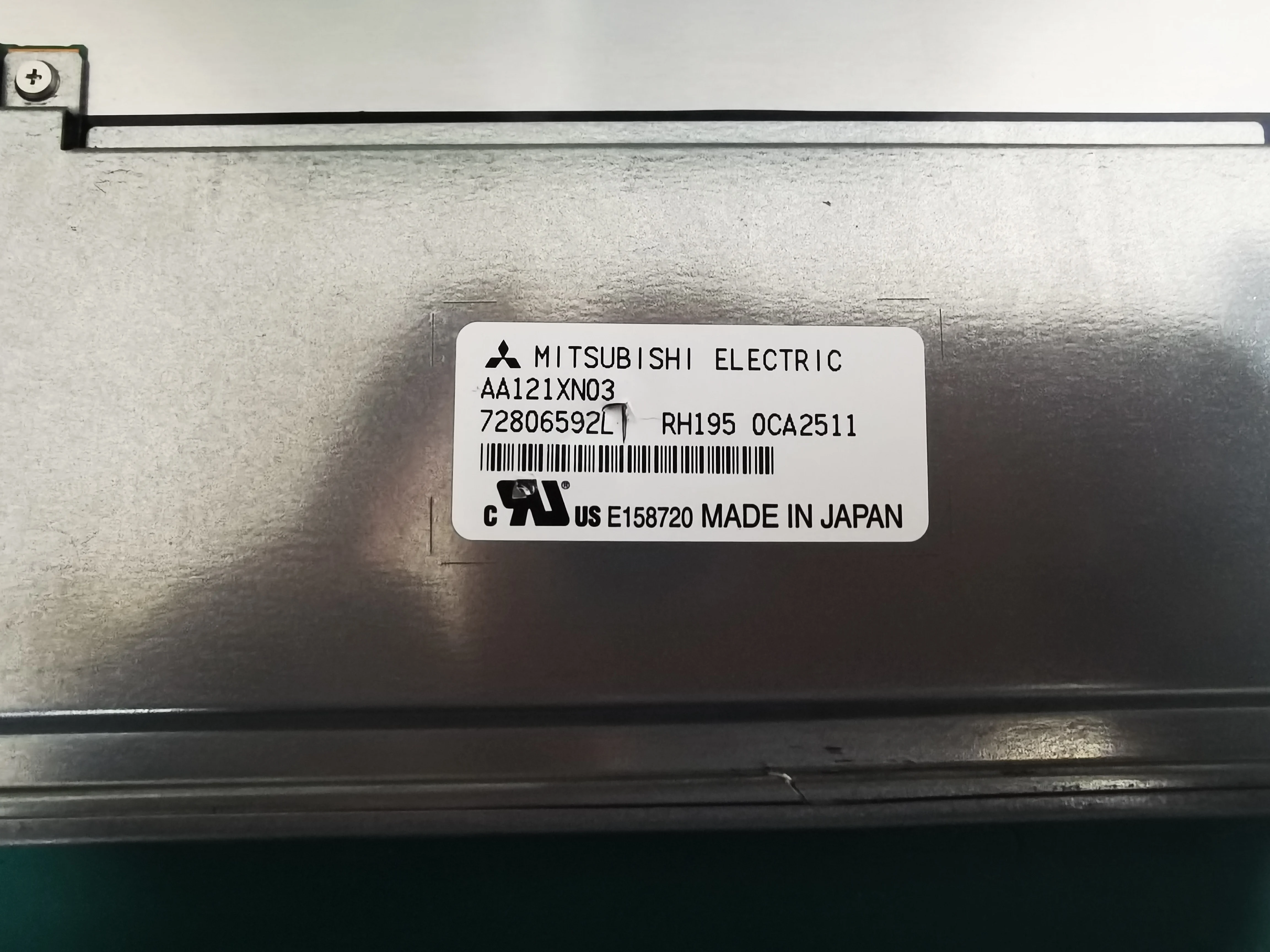 Pantalla industrial Original AA121XN03 de 12,1 pulgadas, probada en stock AA121XN01