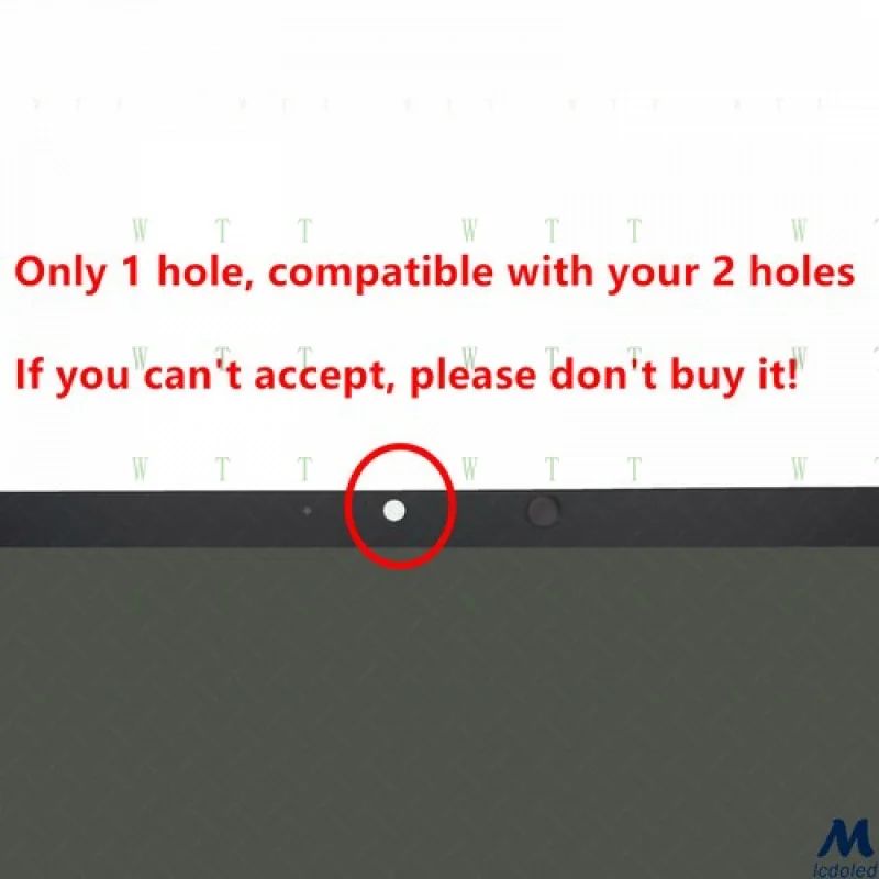 TT  LCD Touch Digitizer Screen Assembly for Asus Zenbook Duo UX481 UX481FAY UX481FLY