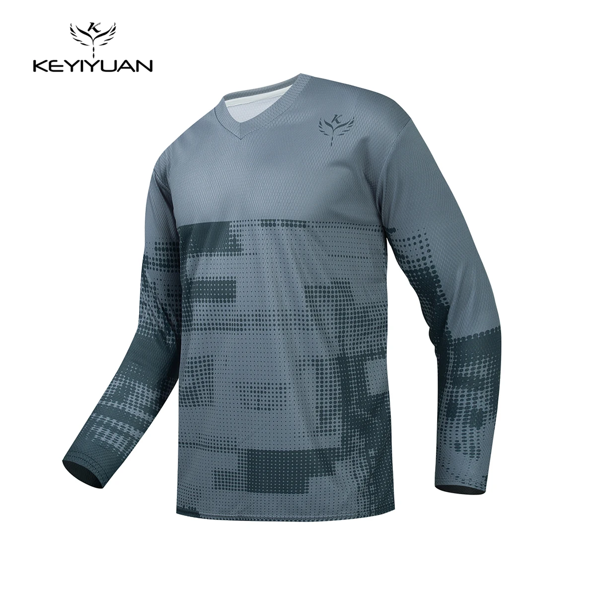 

KEYIYUAN New Downhill Jersey Mountain Bike T-shirt MTB Shirt Motocross Jersey Motorcycle Bike Clothing Wielershirt Heren