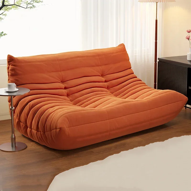 Modern Double Lazy Sofa Living Room Minimalist Relaxing Recliner Sofa Puff Comfortable Salas Y Sofas Muebles Room Decor