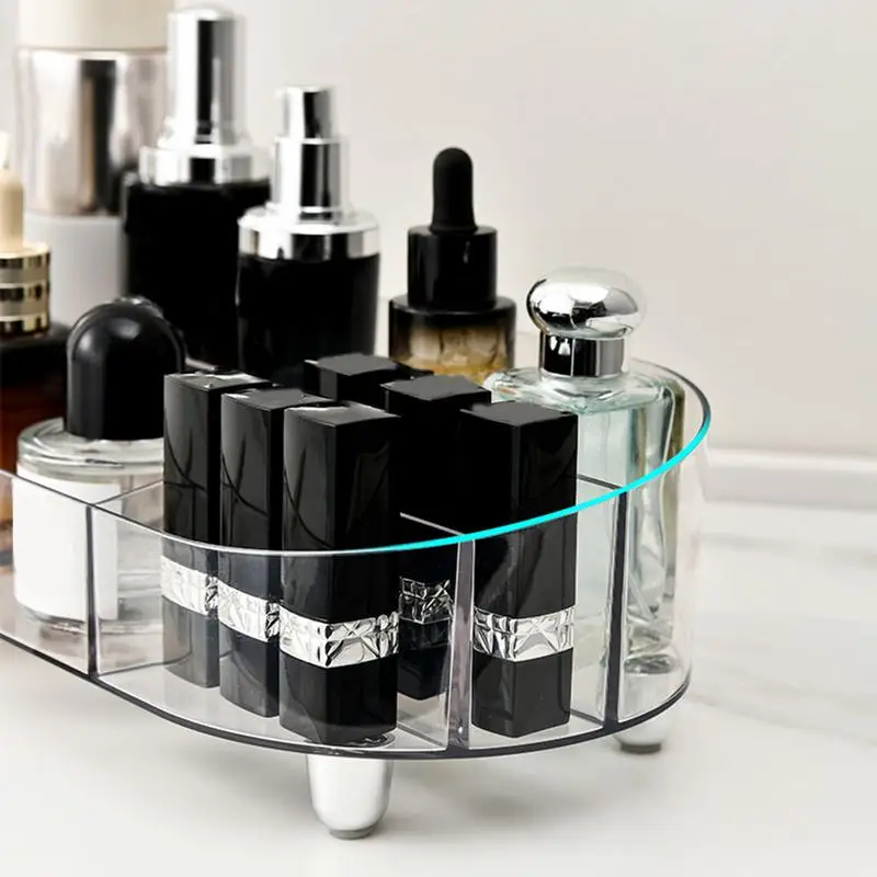 Cosmetic Display Cases Multi-Compartment Compact Display Cases Space Saving Cosmetic Cases Stable Structure For Offices Home