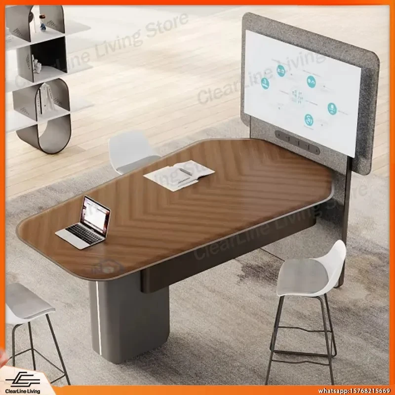 Modern High-Quality Conference Table for Office Meeting Room Commercial Furniture Multi-Functional Hospital School Use