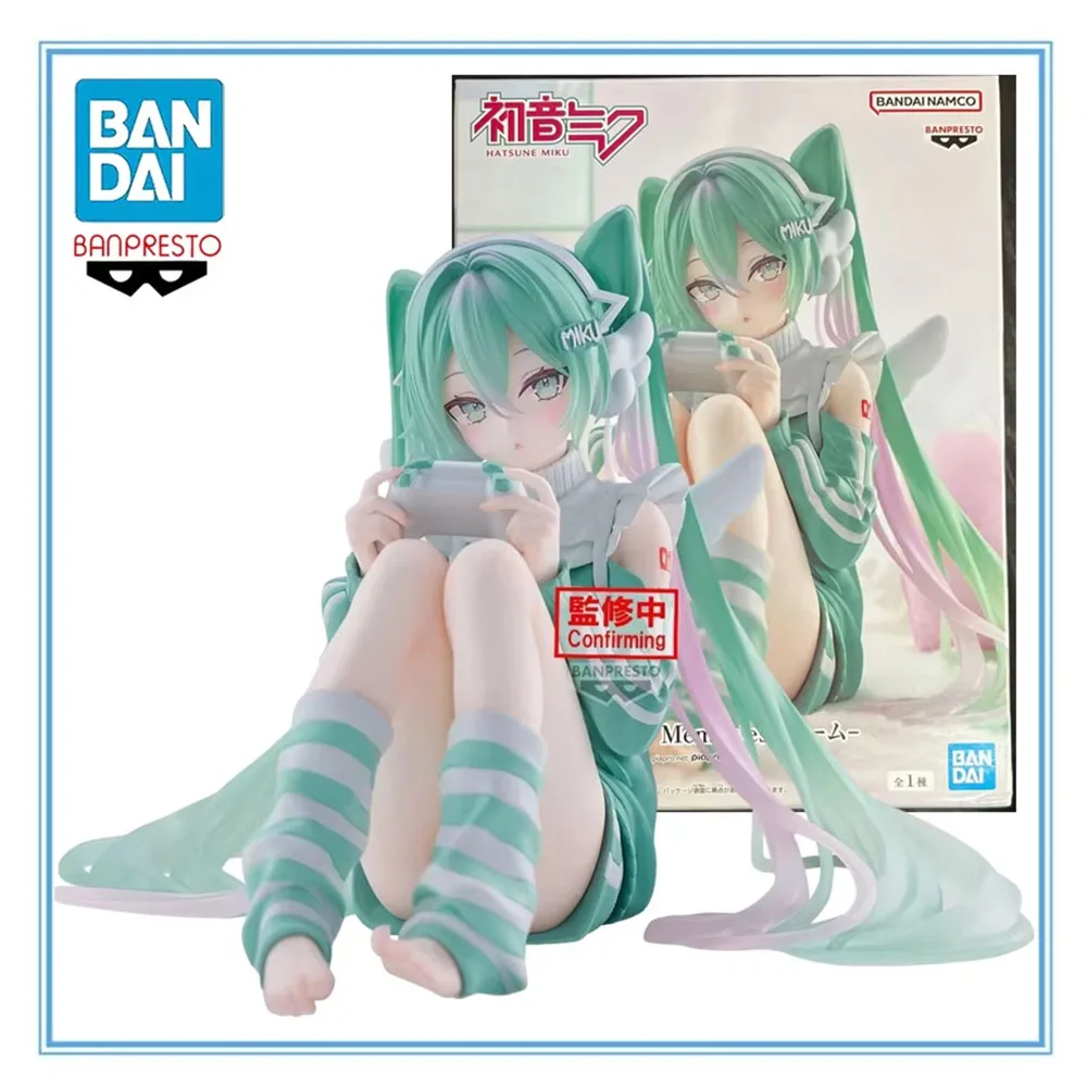 Image of 100% Original BANPRESTO Hatsune Miku Urlaubserinnerungen Spielversion PVC 13CM Anime-Actionfiguren Modell Sammlerstück Spielzeug
