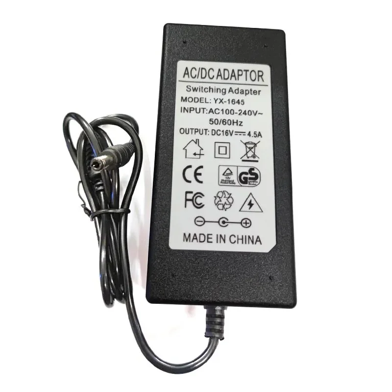 16v 4.5A 5.5*2.5mm AC adapter for Panasonic toughened pad FZ-G1 WINC 4K tablet PC power supply