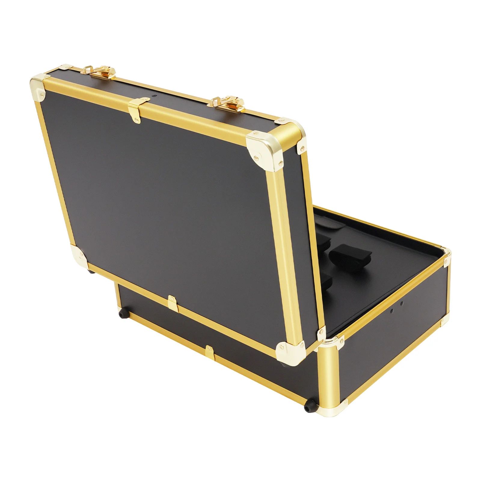 Großer Make-up-Koffer, moderne tragbare mobile Friseurstation, Friseur-Koffer, Friseur-Koffer mit Schultergurt – Detail 6