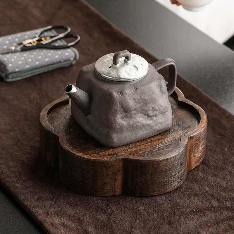 solid-ebony-wood-tea-tray-teapot-holder-tea-boat-drying-mat-with-heat-insulation-gongfu-tea-accessory