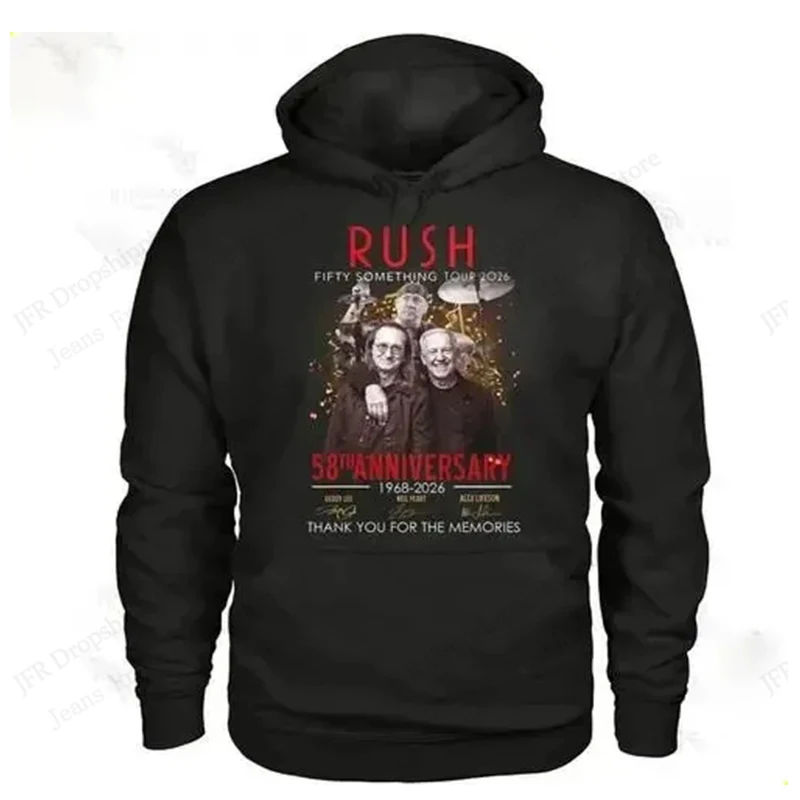 New Rock Rush Band 3d Print Hoodies Men Women Fashion Hoodie Sweatshirt Unisex Tracksuit Autumn Winter Clothes Moletom Pullovers