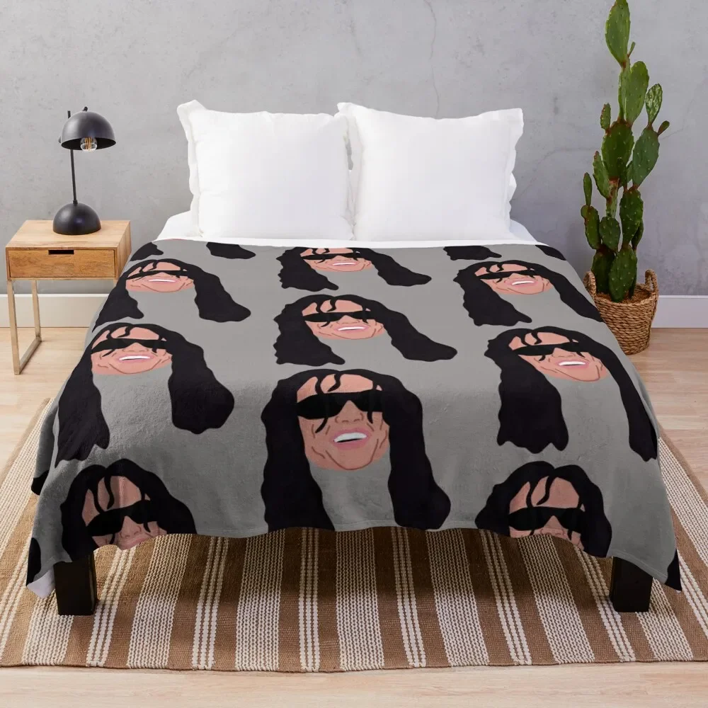 

Tommy Wiseau Throw Blanket Year Round Soft Comfortable Blanket for Home