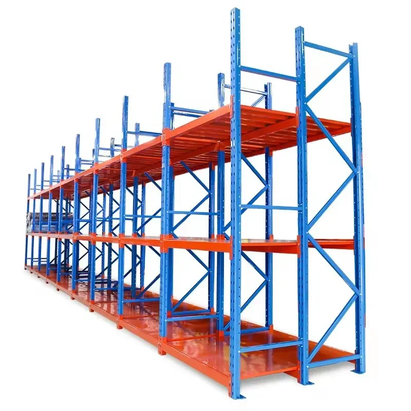 Estantes de almacenamiento, vigas con almacén de palets, multicapa engrosada extraíble de alto nivel, almacén industrial resistente sh