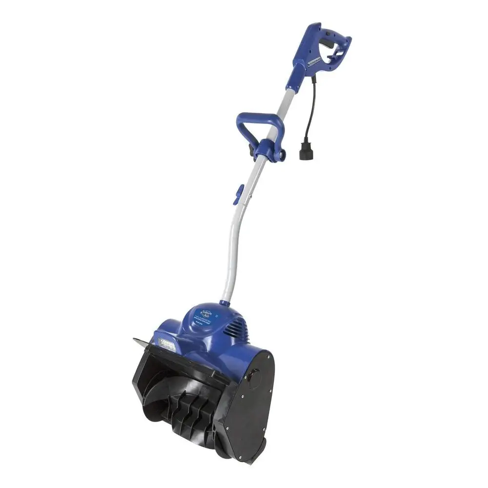 324E Electric Snow Shovel w/Headlights 11-Inch 10 Amp w/Lights Blue