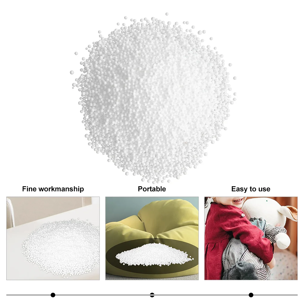 

Filling for Bean Bag Chairs Punching Filler Stuffed Animal Booster White Foam Foams