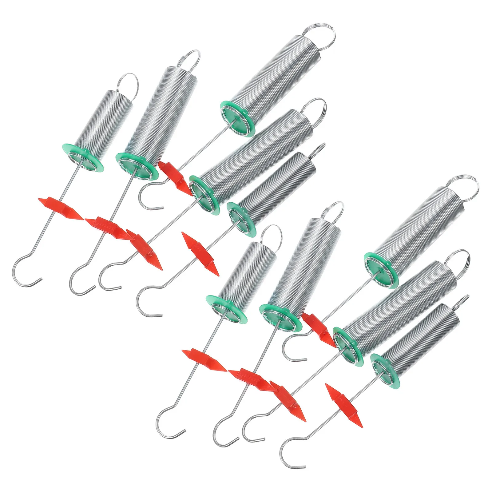 10Pcs Spiral Springs Set Precision Physics Teaching Equipment Experimental Tool for School Science Supplies Coil Spring Kit