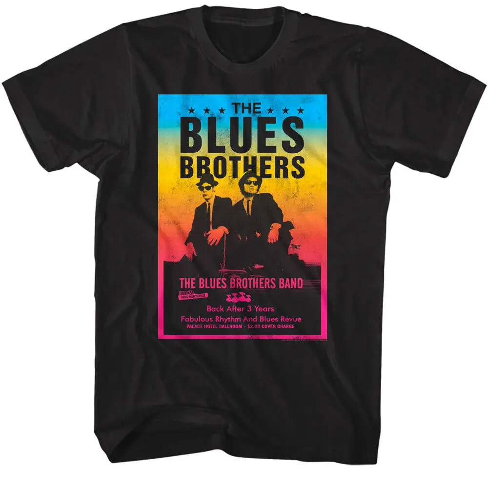 Blues Brothers Band Gig Poster Men's T Shirt Music Revue Jake Elwood