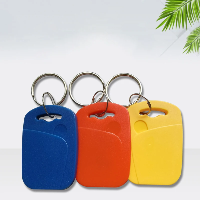 1/5PCS Dual Chip Frequency RFID 125KHZ T5577 EM4305+13.56MHZ Changeable Writable IC+ID UID Rewritable Composite Key Tags Keyfob