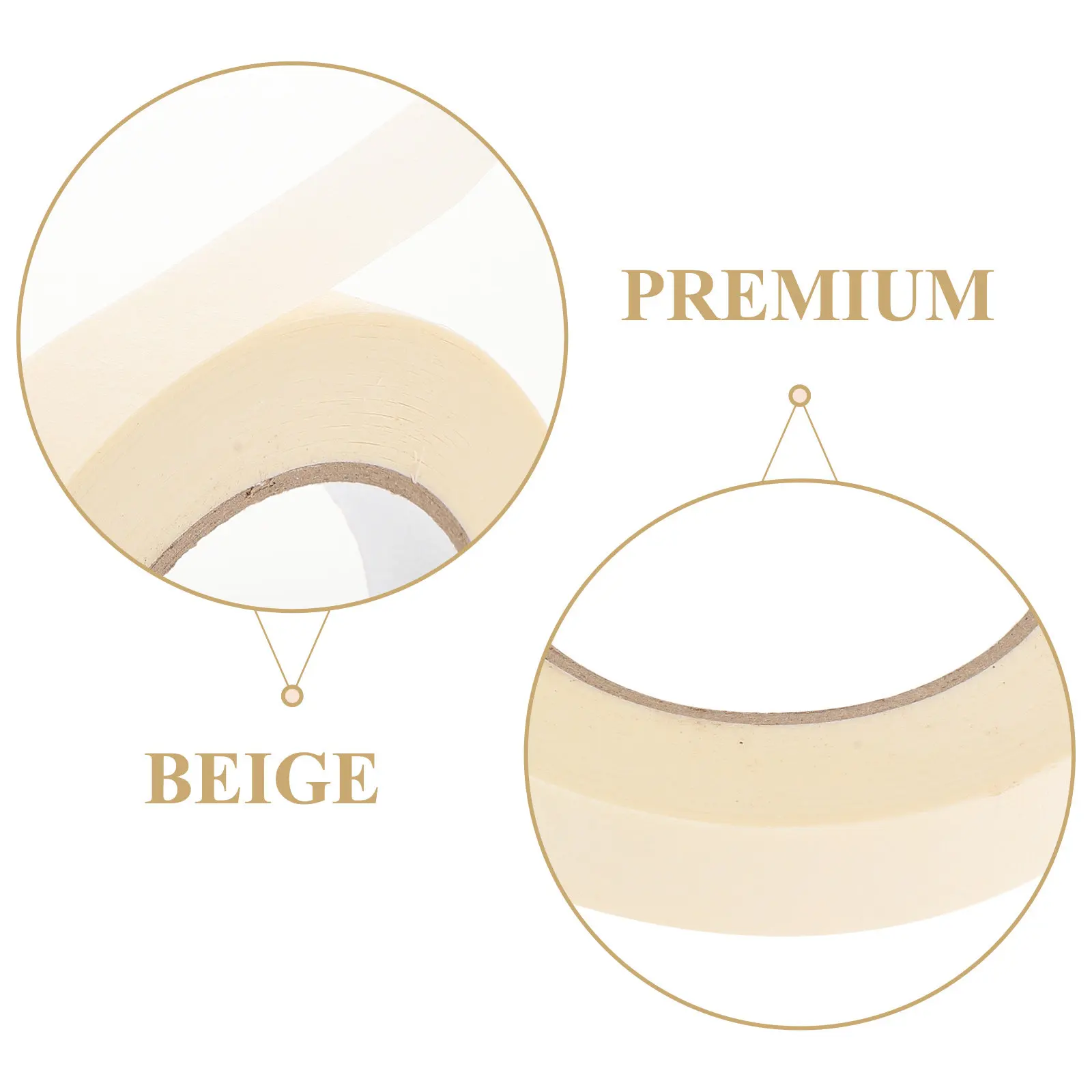 

3 Rolls Art Paper Tape for Kids Easy to Tear Masking Tape for Painting Drawing DIY Projects Portable Lightweight Craft Supply