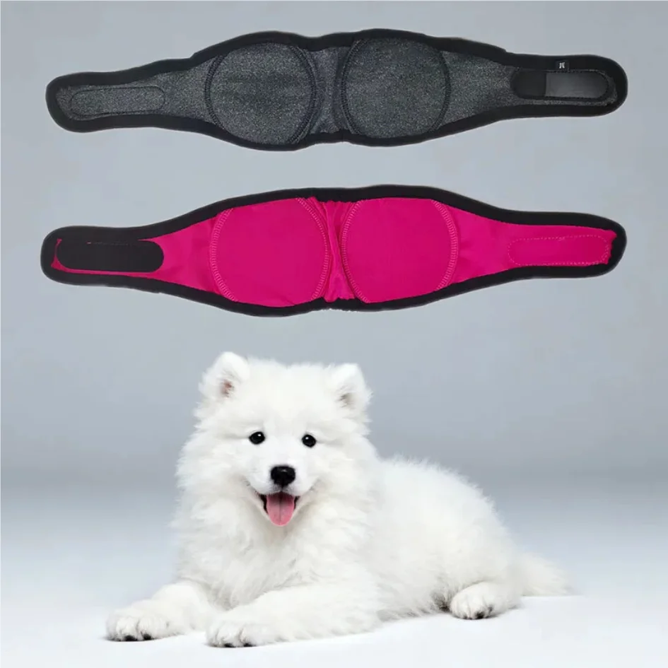 

Adjustable Dog Earmuffs - Noise Reduction, Comfortable Quiet Head Cover, Calming Head Wrap