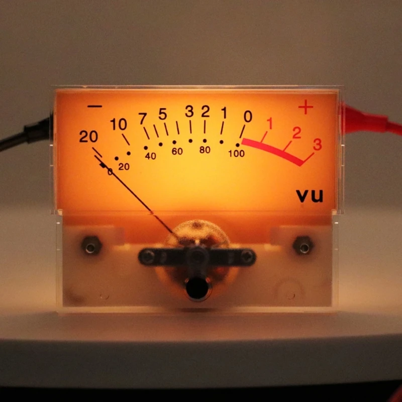 High Accuracy DB-Amplifier Level VU-Meter Header with Light Bulbs Audio-Device TN-73-9213 VU-Meter Header Bike Accessory