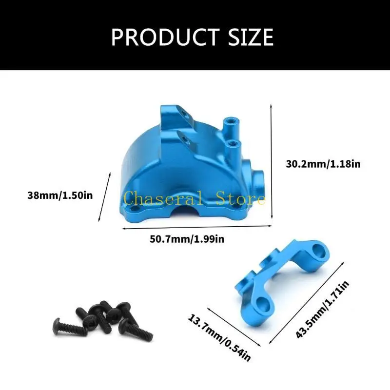 Couvercle boîtier transmission en métal E7CE pour le couvercle boîte vitesses des robots télévisé