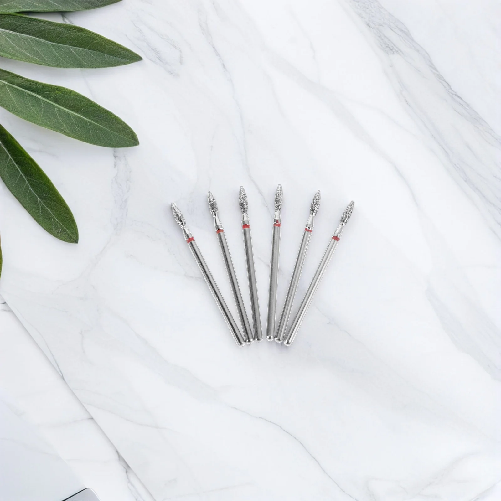 Juego de brocas de acero para uñas, herramienta de manicura profesional para eliminación de cutículas, accesorios para uso en salón en casa, 6 uds.