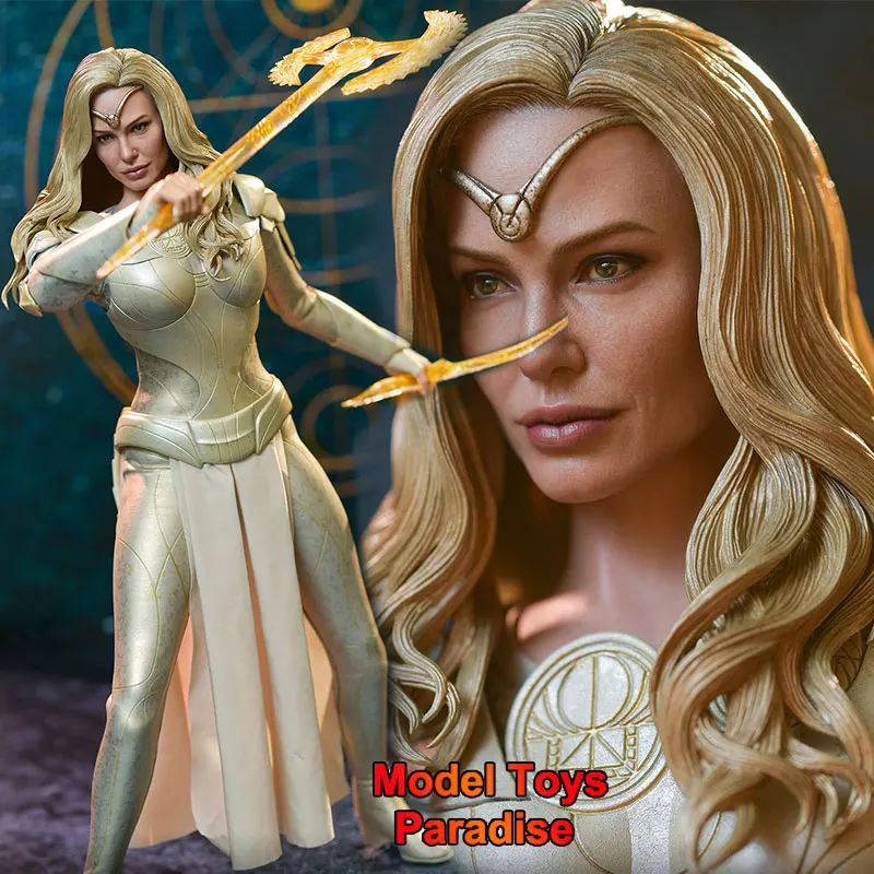 

HOTTOYS HT MMS628 1/6 Collectible Toys Thena Eternals Super Hero Angelina Jolie Woman Soldier 12'' Action Figure Model Gifts