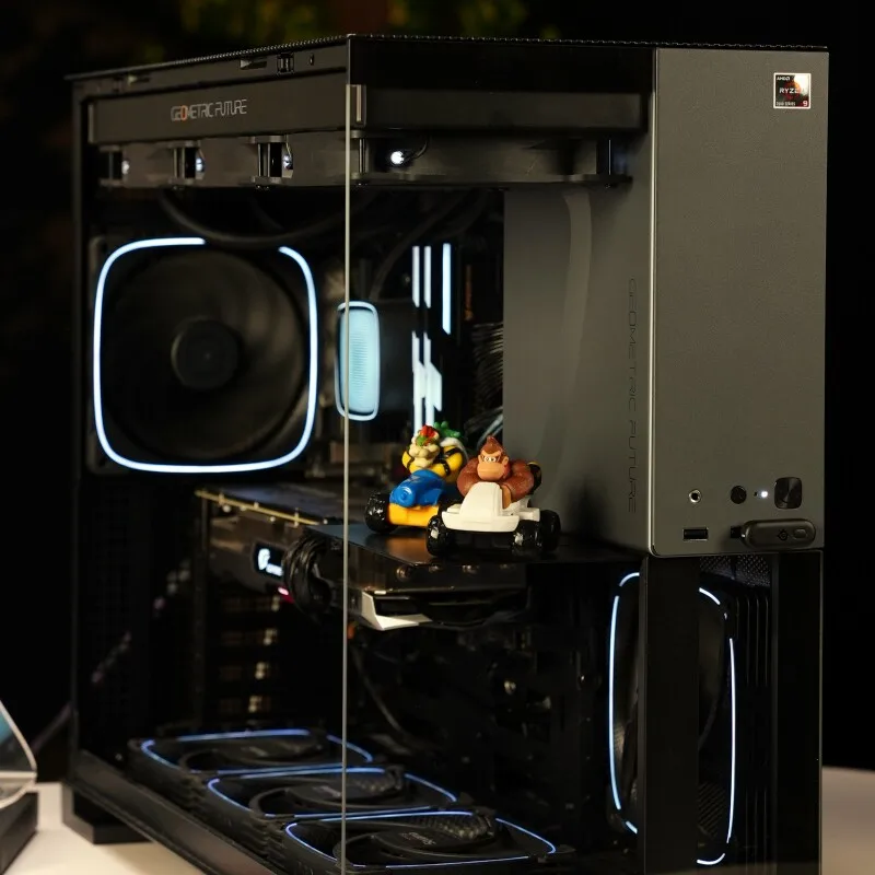 9800X3D/RTX4080S 4090D AI live streaming host with gaming and esports themes