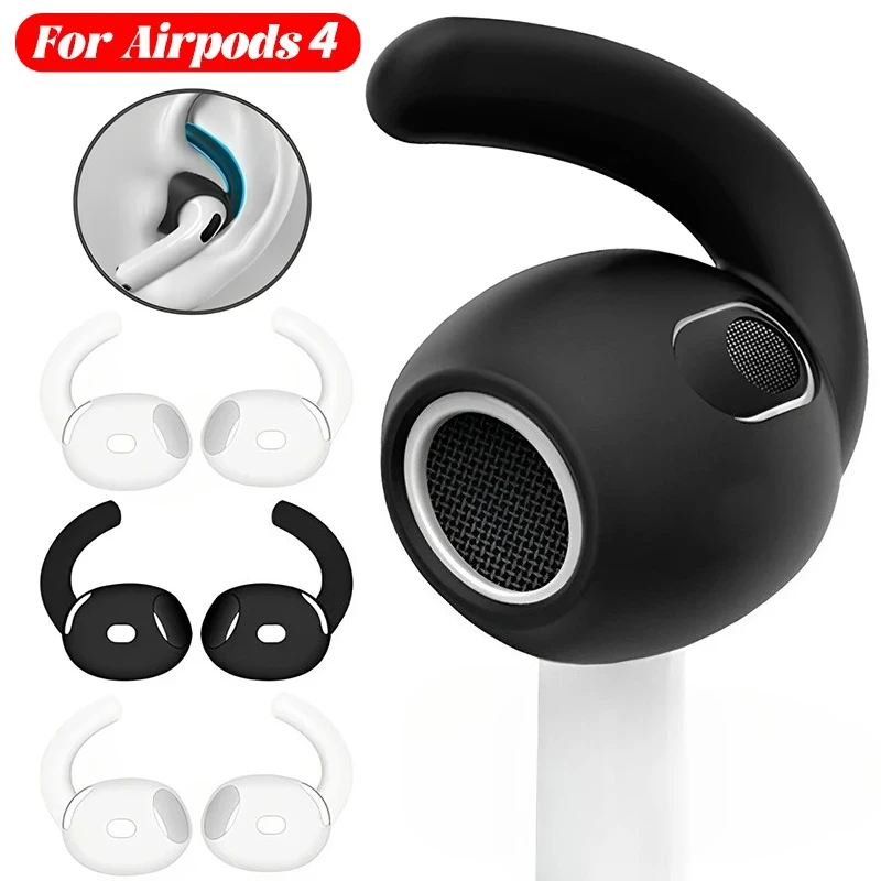 

Soft Silicone Earphone Eartips for Apple AirPods 4th Anti Slip Replacement Earplug Cover Silicone Eartips Earbuds for AirPods 4