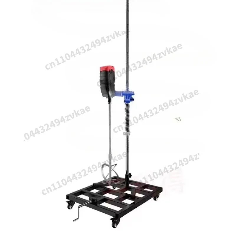 Mixer bracket aircraft drill small construction site water drill concrete cement mortar rack