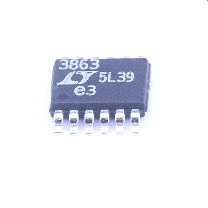 10pcs/Lot LTC3863IMSE#TRPBF SOP-8 MARKING;3863 LTC3863IMSE Switching Voltage Regulators 60V L IQ Inv DC/DC Cntr