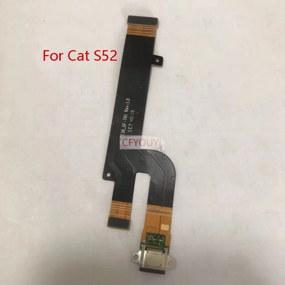 

1 шт. USB-порт для зарядки, док-станция, гибкий кабель, запасная часть для Cat S42 S52