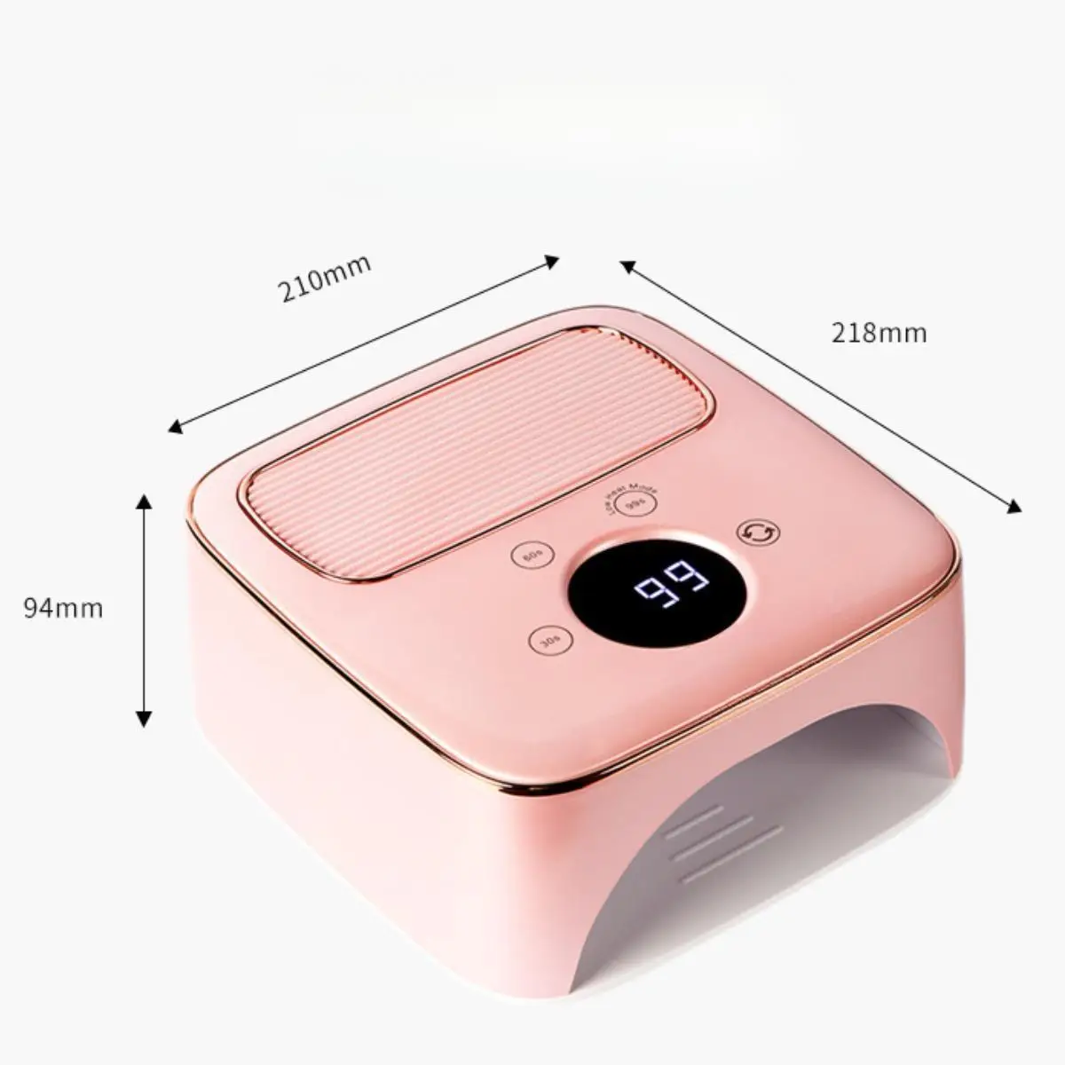 LED Nail Lamp 48W Portable Manicure Dryer Quick Gel Nail Curing Professional Nail Art Tool for Women DIY