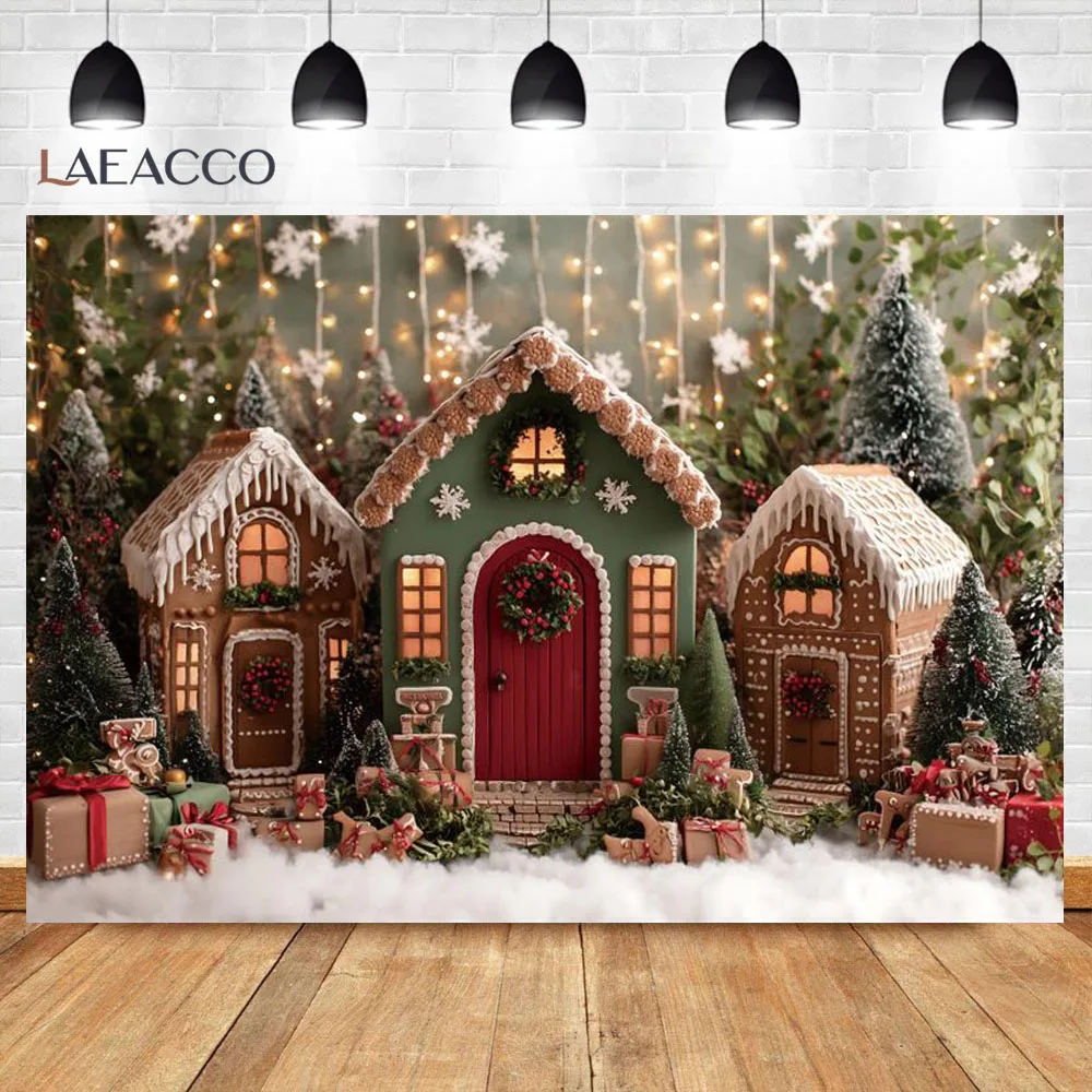 عيد ميلاد سعيد سانتا كلوز هدية نافذة الشتاء وسادة الطفل حفلات المهرجانات صور الخلفيات التصوير الفوتوغرافي الخلفيات
