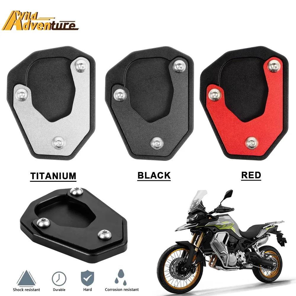 

CNC Aluminum Alloy Motorcycle Bike Kickstand Extender Foot Side Stand For VOGE 525DSX 900DSX DS900X Extension Pad Support Plate