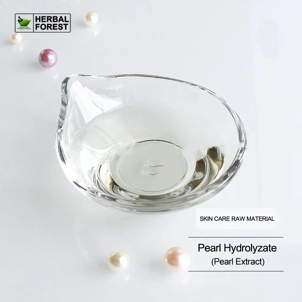 Pure Natural Pearl Hydrolyzate Liquid Whitening Light Spot Anti-oxidation Anti-acne Moisturizing Skin Pearl Extract DIY Skincare