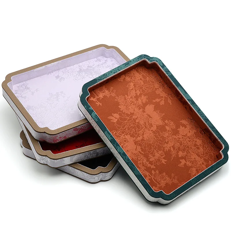 Retro Jewelry Tray Luxury Exquisite Jewellery Tray Creative Jewellery Pallet Bracelet Necklaces Jewelry Organizer Display Case