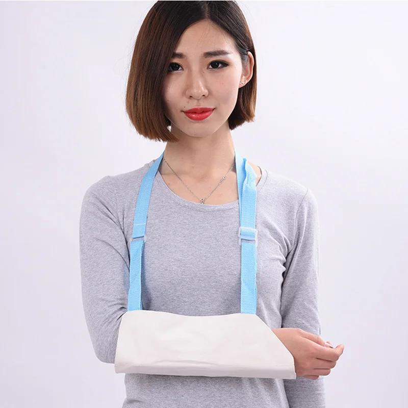 

Medical Arm Slings Breathable Adjustable Shoulder Immobilizer Wrist Elbow Fracture Dislocation Fixation Injury Sprain Arm Brace