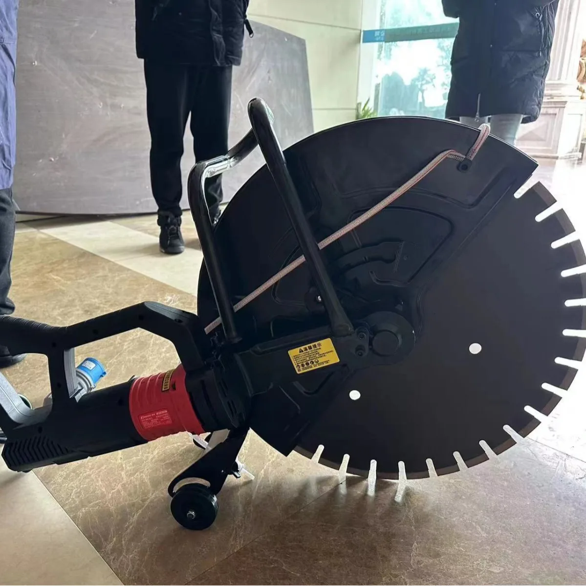 Wall Slotting Machine Wall Handheld Wall Chaser with Engine Saw Circular 400mm Blade Concrete Cutting Machine Bandsaw