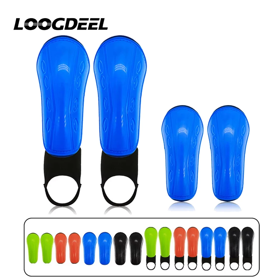 Loogdeel 1 زوج الأطفال كرة القدم الحرس كرة القدم الشباب كرة القدم شين الأكمام معدات تدريب كرة القدم الكبار كرة القدم شين المجلس