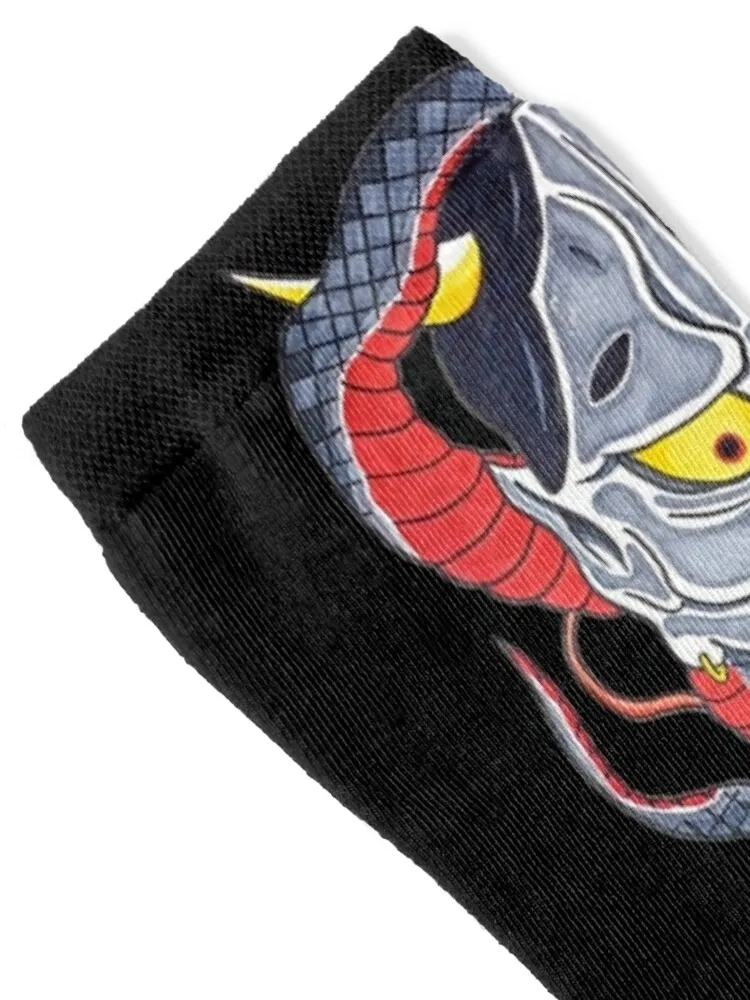 Hannya mask & Snake Socks