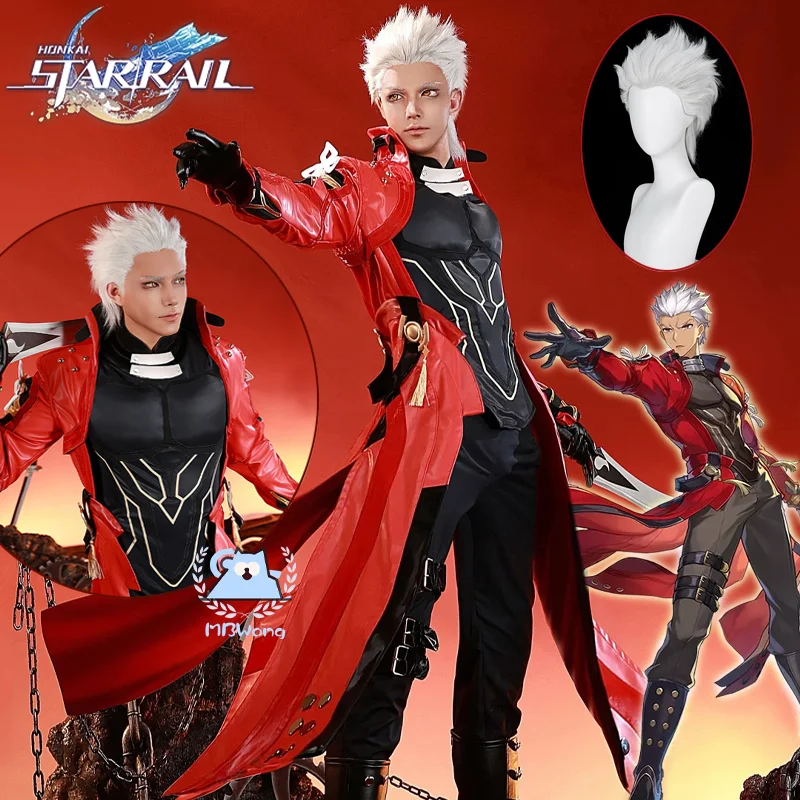 

Игра FGO X Honkai Star Rail Archer Косплей Костюм Stay Night Emiya Косплей Наряд Парик Обувь Для Хэллоуина Вечеринки Взрослые Женщины Мужчины