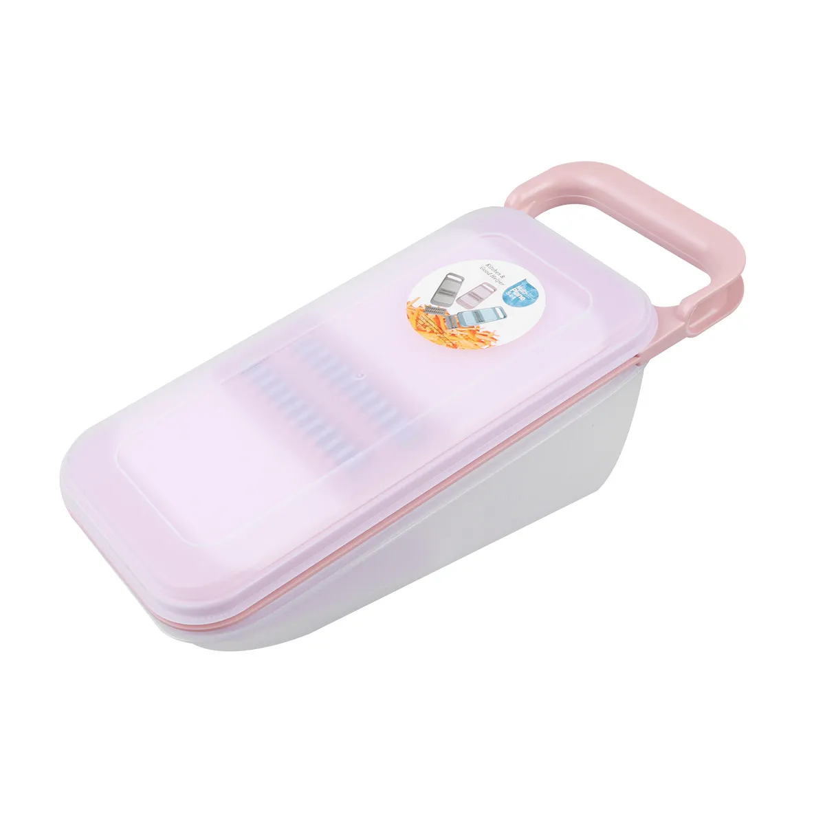 Multifunction Coarse Grater Plastic Handle Premium Stainless Steel Blades Tomato Cucumber Lemon Slicer Carrot Planing Kitchen