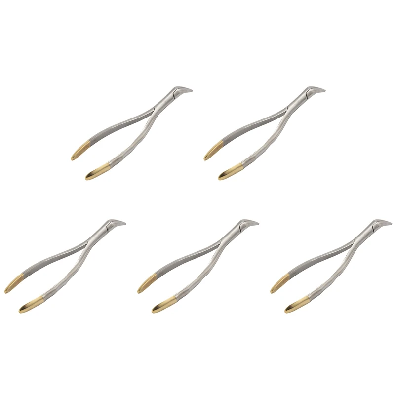 5X  Root Fragment Minimally Invasive Tooth Extraction Forcep Tooth Pliers  Instrument Curved Maxillary