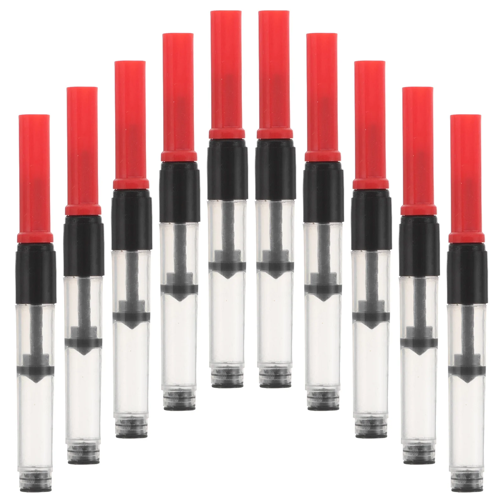 

10pcs Universal Fountain Pen Ink Converter 2.6Mm High Precision Smooth Flow Easy Rotation Portable For Office School Travel Art