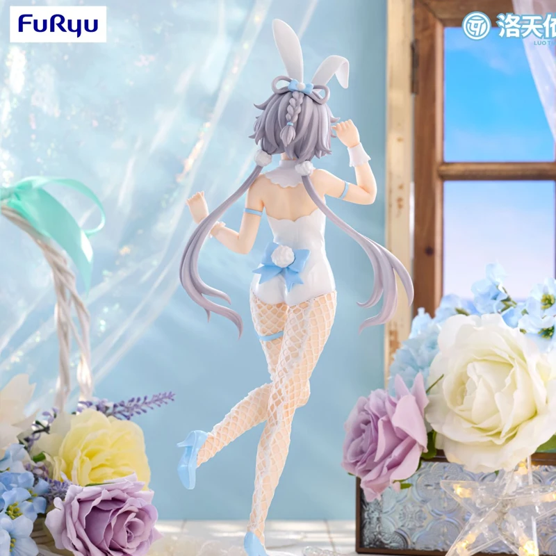 In Voorraad Originele FuRyu Bicute Konijntjes Luo Tianyi Hatsune Miku Witte Kousen Anime Figuur Collectible Model Desktop Ornament