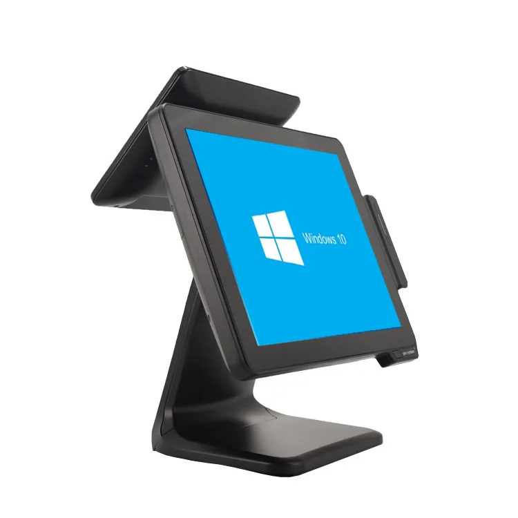 

Best Sell 15 " Lcd Capacitive Dual Screen Hd Point Of Sale All In One Billing Tablet Fast Food Pos System