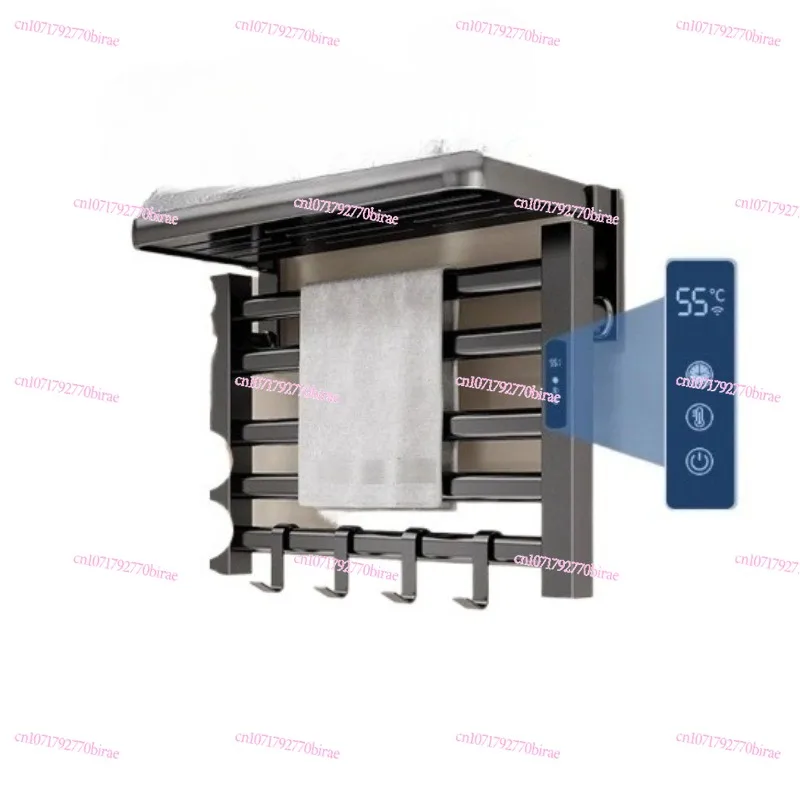 

220 В 45 Вт/180 Вт электрическая полотенцесушитель термостатическая интеллектуальная стерилизация полотенцесушитель сушилка с подогревом вешалка для полотенец ванная комната