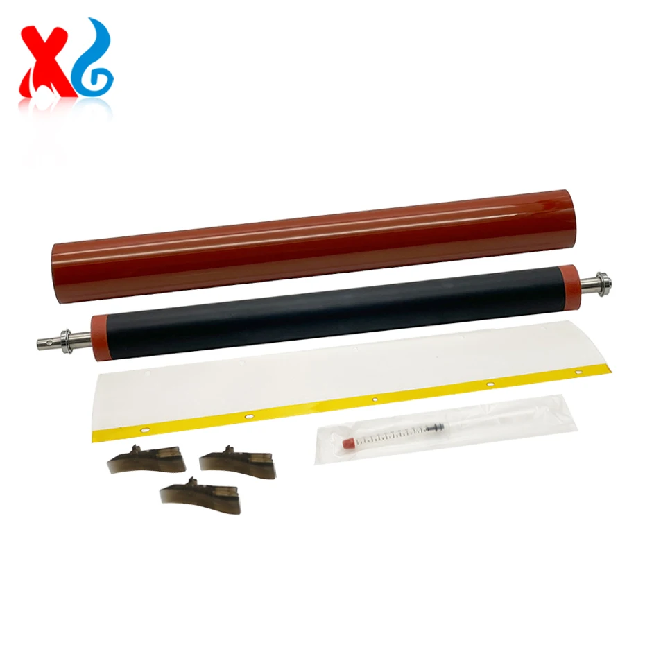 

1Set Fuser Rebuild Kit for Konica Minolta Bizhub C250i C300i c360i Fuser Belt Lower Sleeved Roller with Bearing Application Pad