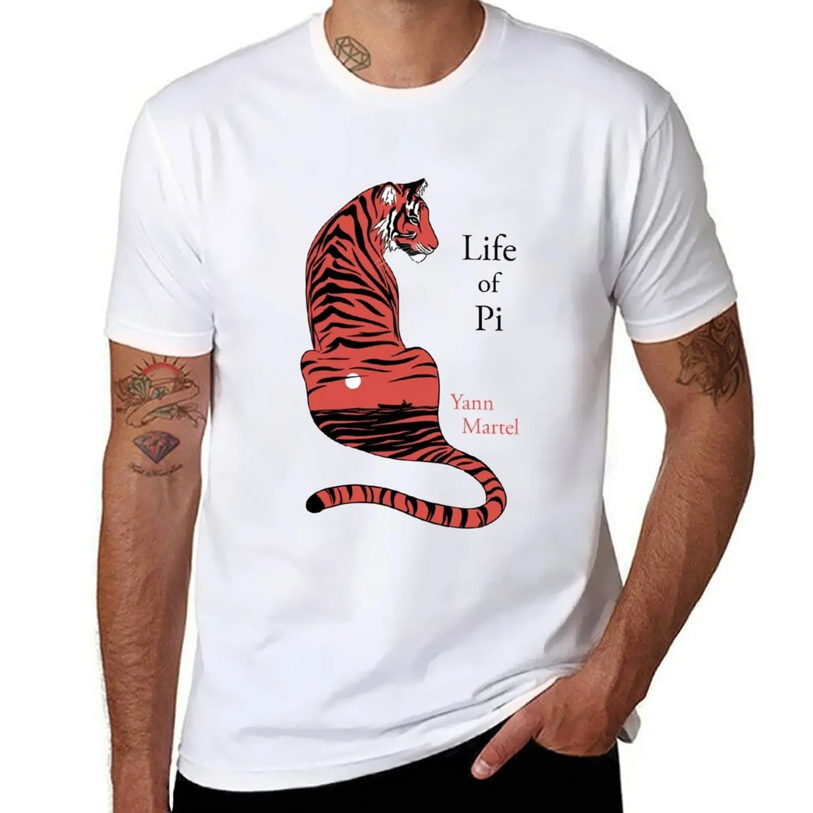 

Life of Pi T-Shirt t shirt man luxury t shirts for man slim fit T-Shirt