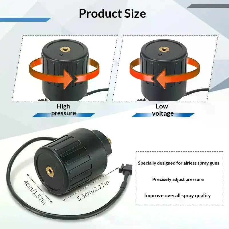 249005 Pressure Control Valve Assembly 390 Pressure Control Knob For Airless Paint Sprayers Gra 390
