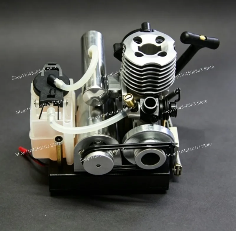 15 Level Methanol Engine 12V Handheld Starter Generator DIY, Mini Power Bank with Cooling Fan for Phone Charging Mod